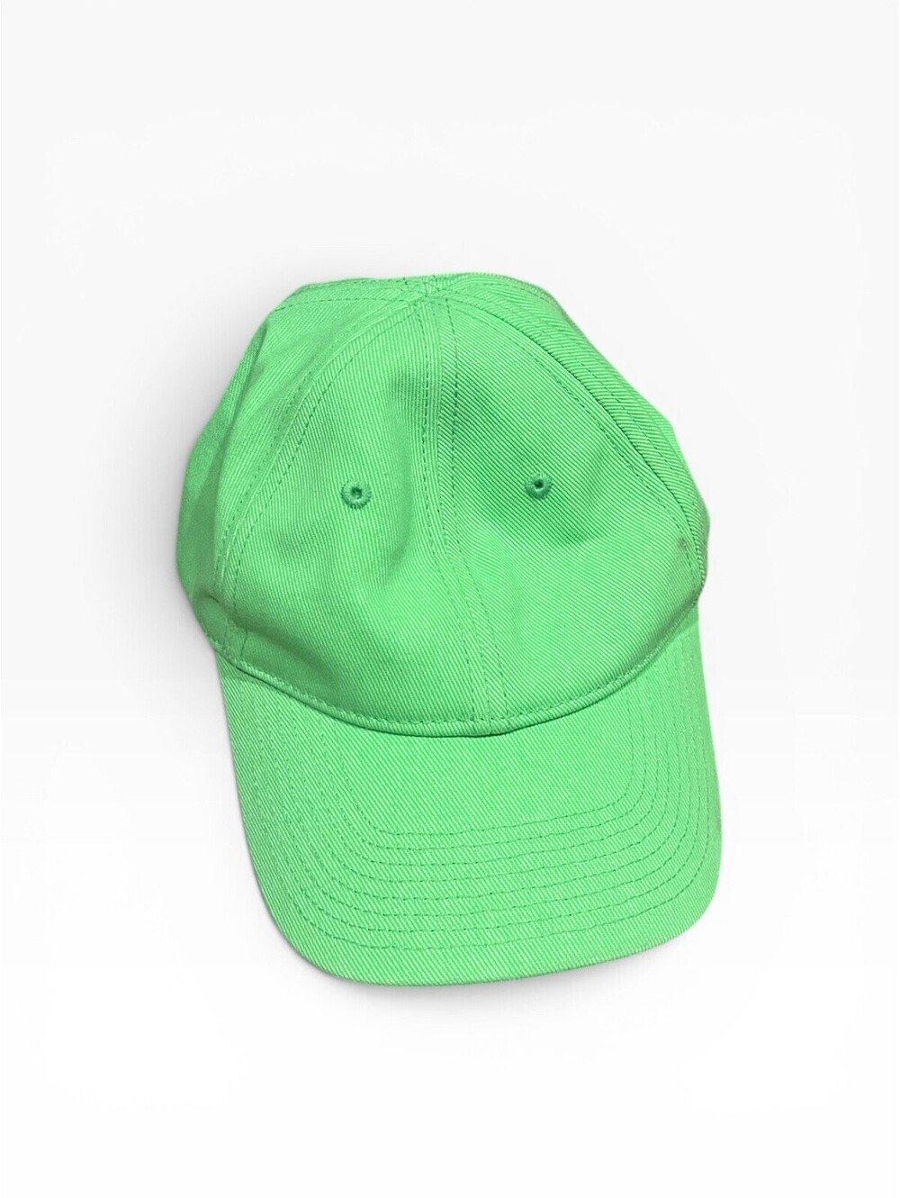 SKIMS Neon Green Baseball Cap One Size Adjustable Logo Strap Hat